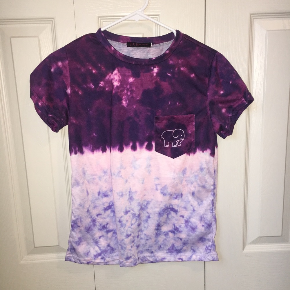 Ivory Ella Ombré Tye Dye T-Shirt
